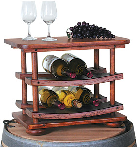 Mini Wine Stave Display
