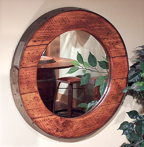 Barrel Ring Mirror