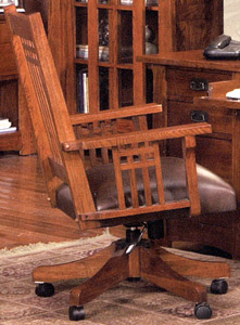 Mission OakOffice Arm Chair