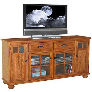 Rustic Oak72 TV Console