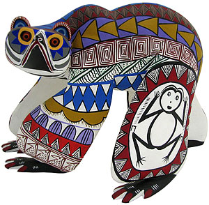 Oaxacan Woodcarvingby Demetrio Cortes