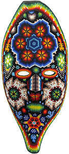 Huichol Moon Mask