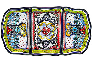 Talavera Snack Tray
