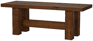 Barnwood Dining Bench