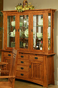 Mission OakChina Cabinet