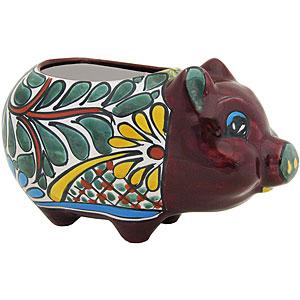 Talavera Pig Planter