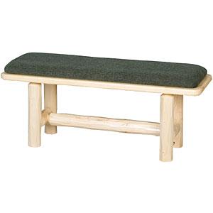 Upholstered Log Bench