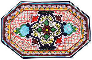 Large Octagonal Bowl
