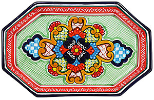 Large Octagonal Bowl