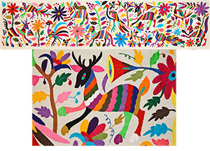 Forest CelebrationFino Quality Otomi Runner