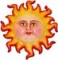 Large Paper Mache Sun