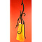 Single Pendant w/ Yellow Glass
