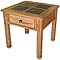 Tall End Table w/Slate Top