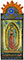 Tall Virgen de Guadalupe Nicho