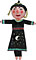 Witch Mask w/Moon Dress