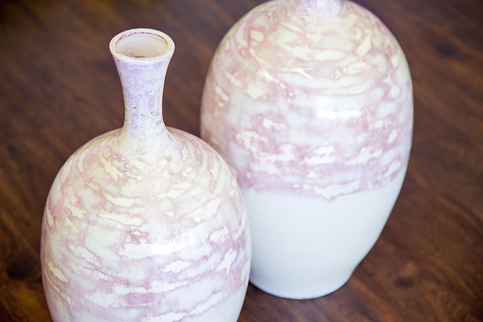 Decorative Pottery Nubes Floor Vase