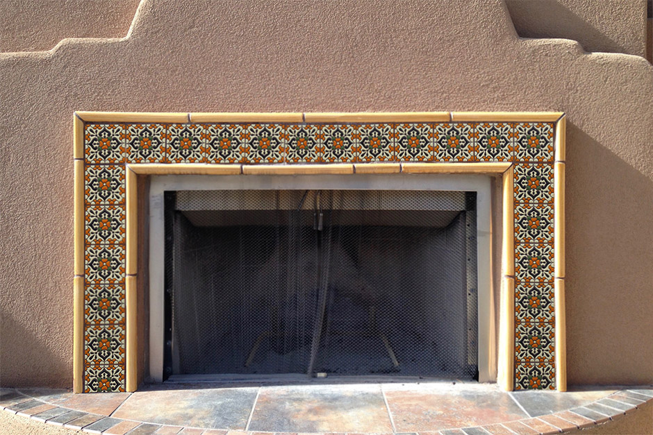 Talavera Tile Staircase