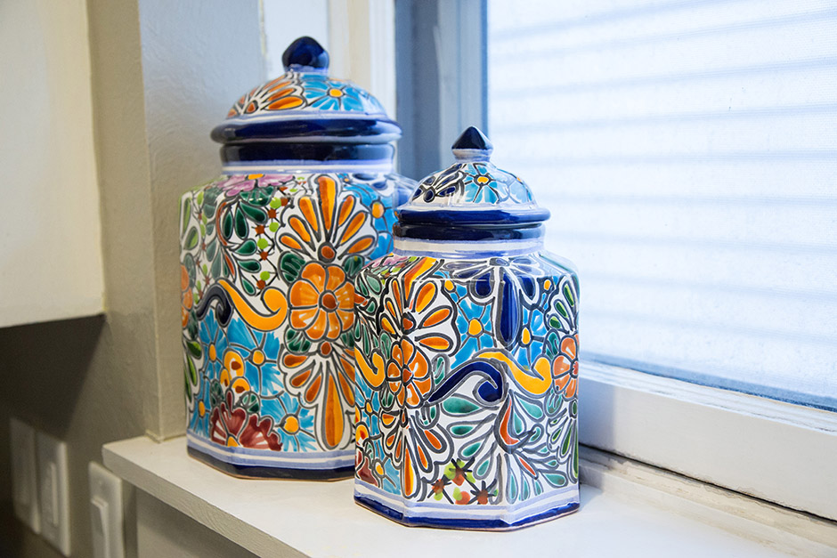 Talavera Kitchen Canisters