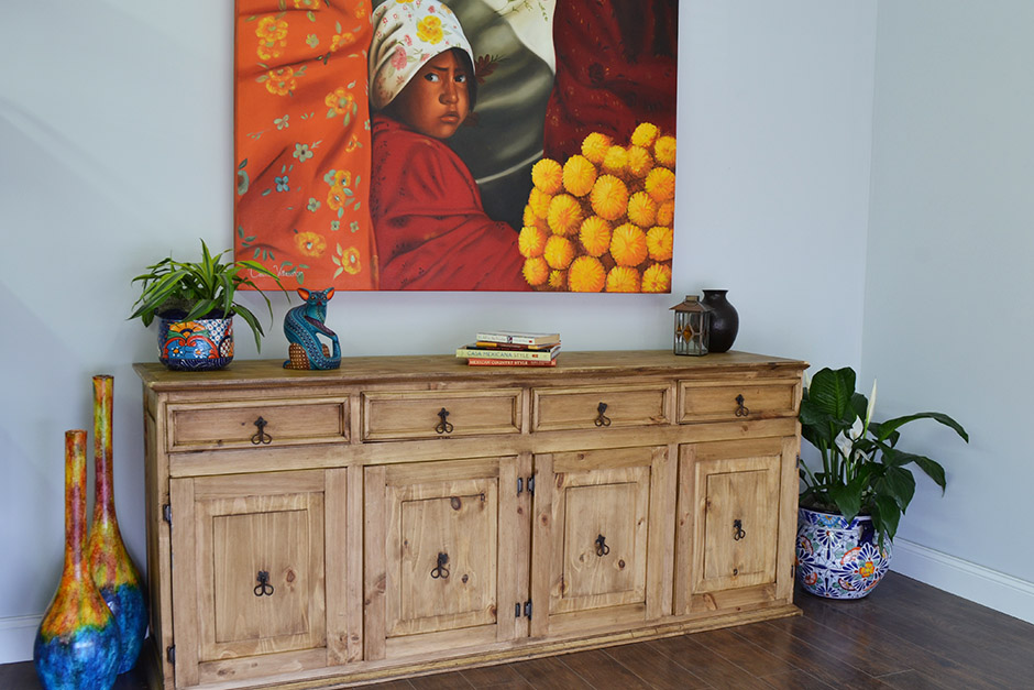 Rustic Console Table 