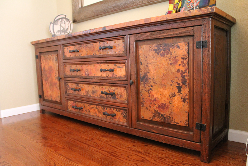 Copper Sideboard