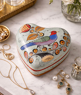 Barro Brunido Jewelry Box by Jose Antonio Mateos
