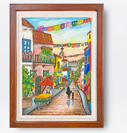 Carved Relief Paintings