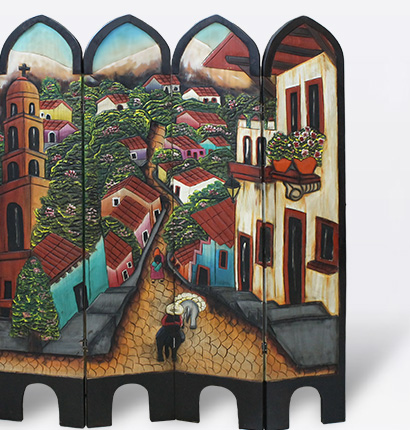 Carved Room Dividers