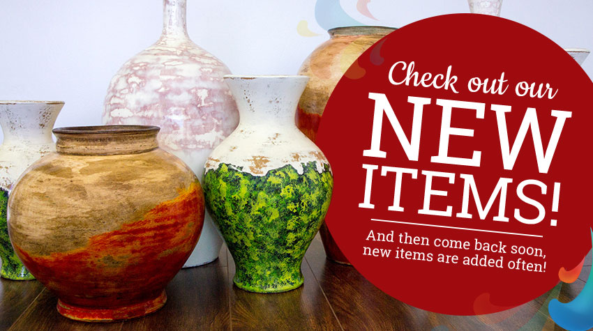 Check out our new items! Come back again soon, new items added often!