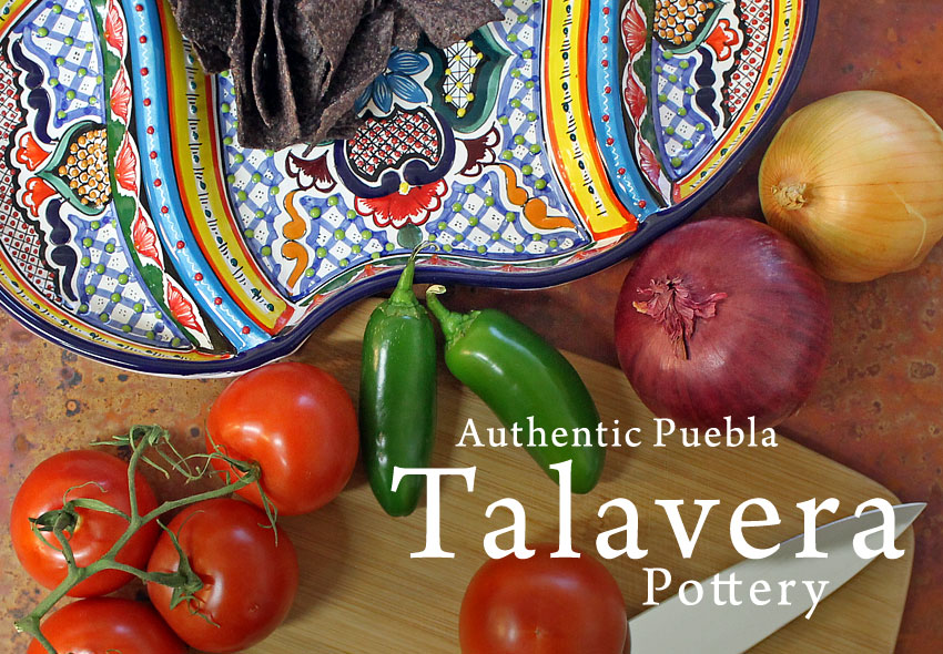 Authentic Puebla Talavera Pottery