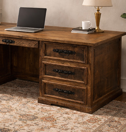 Rustic Ranch Bookcases & Desks