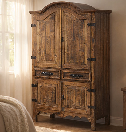 Rustic Ranch Dressers & Armoires