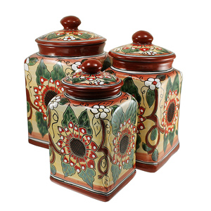 Talavera Canisters