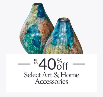 Up to 40% Off Select Art & Home Decor