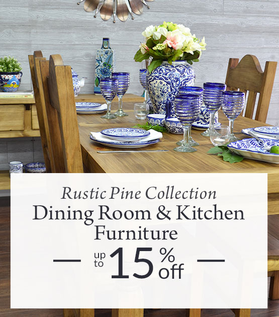 Up to 15% Off Rustic Kitchen & Dining
