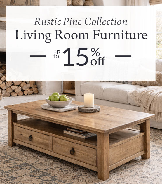 Up to 15% Off Rustic Living Room