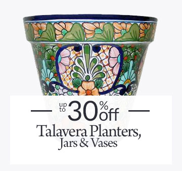 Up to 30% Off Talavera Planters, Jars & Vases
