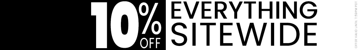Fall for this limited-time autumn offer - 10% Off Everything Sitewide!