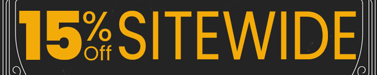 Bringing Savings Back To Life - 15% Off Sitewide!