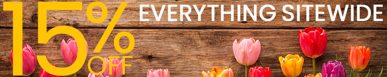 Transition To Spring - 15% Off Sitewide!