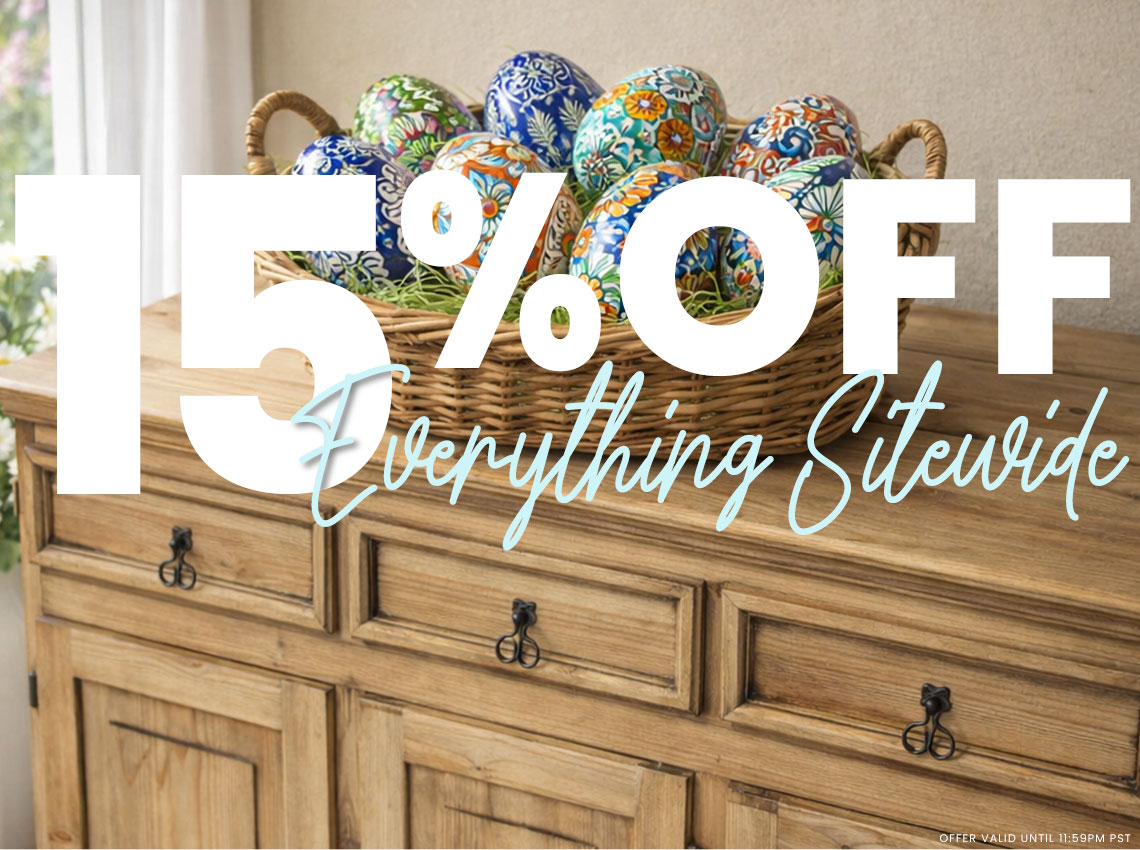 An Easter Treat Just For You - 15% Off Everything Sitewide!