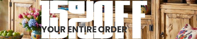 15% Off Your Entire Order for Spring!