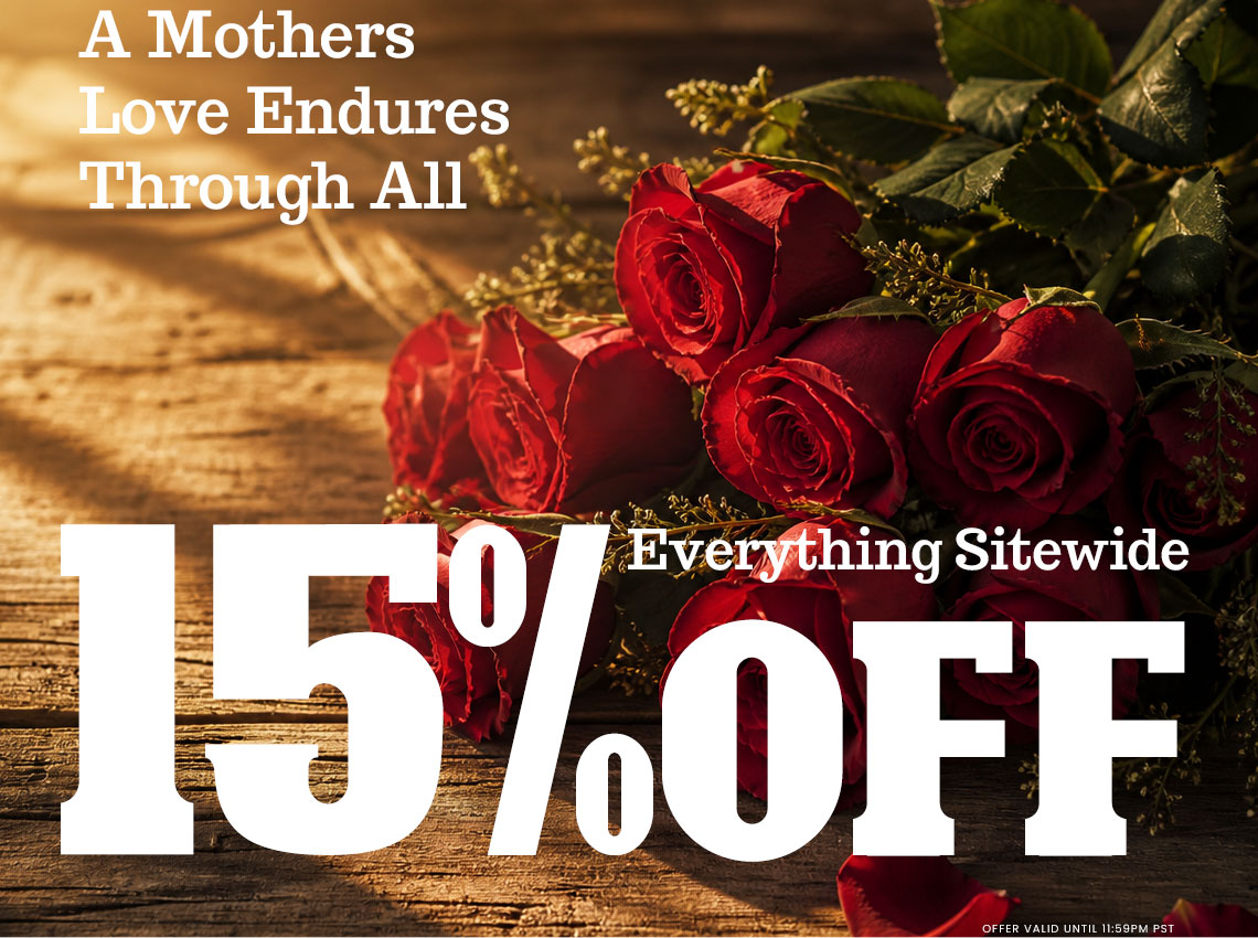 Be the favorite this year - 15% Off Everything Sitewide!