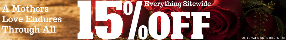 Be the favorite this year - 15% Off Everything Sitewide!