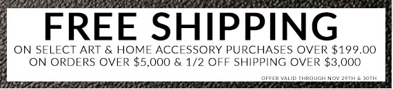 Free Shipping on select purchases*