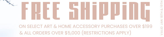 Free Shipping on select purchases*