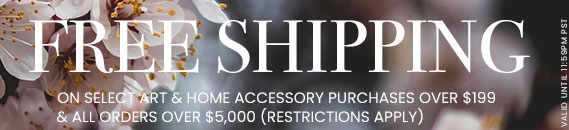 Free Shipping on select purchases*