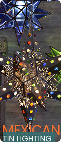 Mexican Tin Lighting