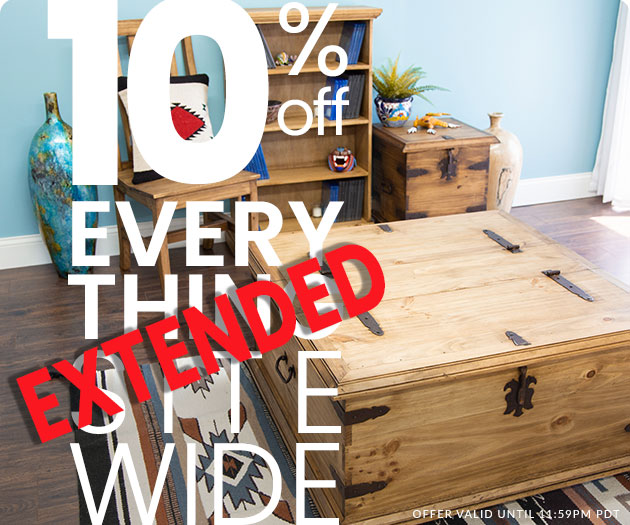 Extended - 10% Off Everything Sitewide