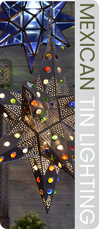 Mexican Tin Lighting