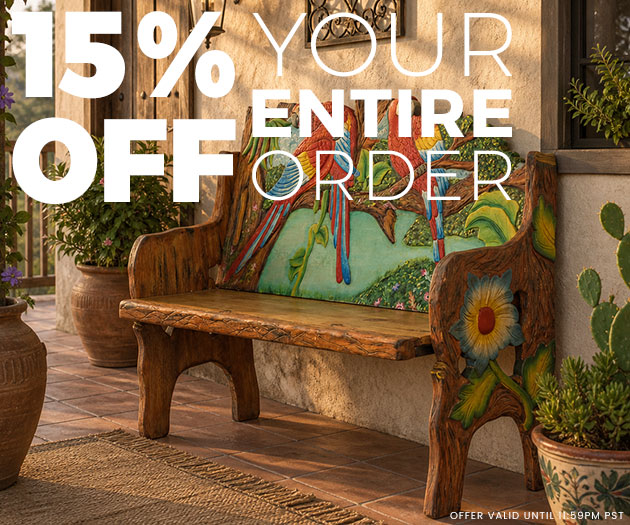 15% Off Your Entire Order